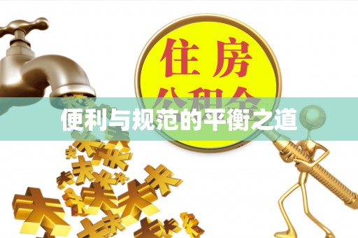 兴国便利与规范的平衡之道