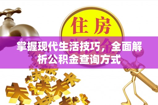 兴国掌握现代生活技巧，全面解析公积金查询方式