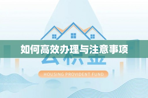 兴国如何高效办理与注意事项