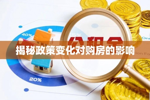 兴国揭秘政策变化对购房的影响
