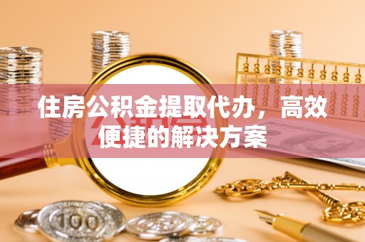 兴国住房公积金提取代办，高效便捷的解决方案