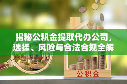 兴国揭秘公积金提取代办公司，选择、风险与合法合规全解析