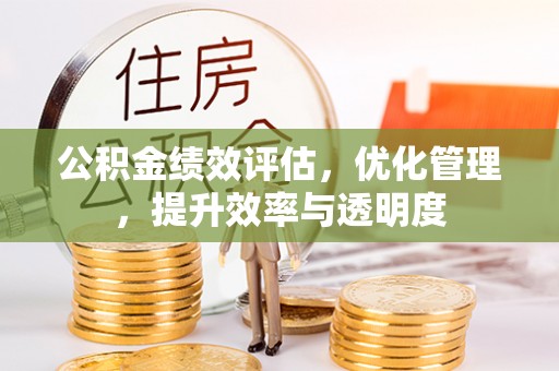 兴国公积金绩效评估，优化管理，提升效率与透明度