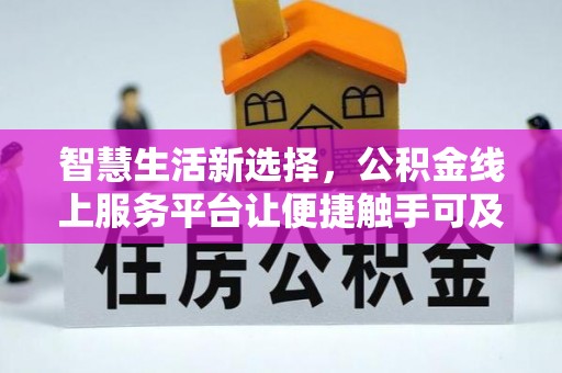 兴国智慧生活新选择，公积金线上服务平台让便捷触手可及