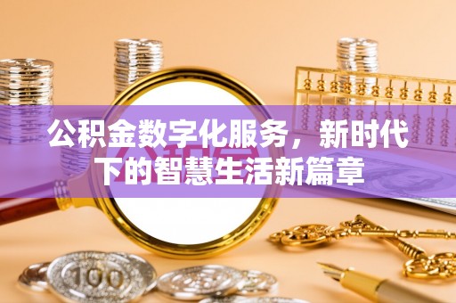 兴国公积金数字化服务，新时代下的智慧生活新篇章