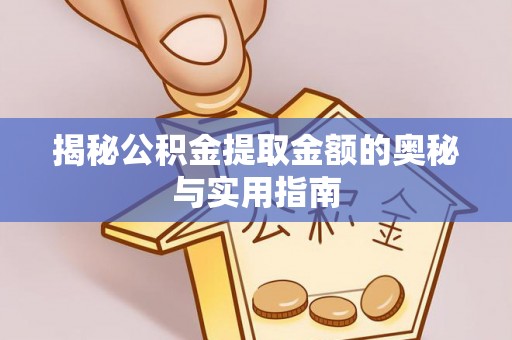 兴国揭秘公积金提取金额的奥秘与实用指南