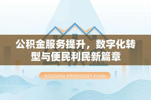 兴国公积金服务提升，数字化转型与便民利民新篇章