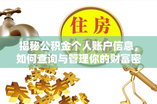 兴国揭秘公积金个人账户信息，如何查询与管理你的财富密码