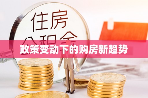 兴国政策变动下的购房新趋势