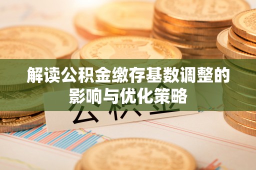 兴国解读公积金缴存基数调整的影响与优化策略