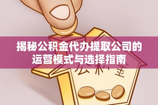 兴国揭秘公积金代办提取公司的运营模式与选择指南