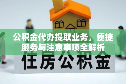 兴国公积金代办提取业务，便捷服务与注意事项全解析