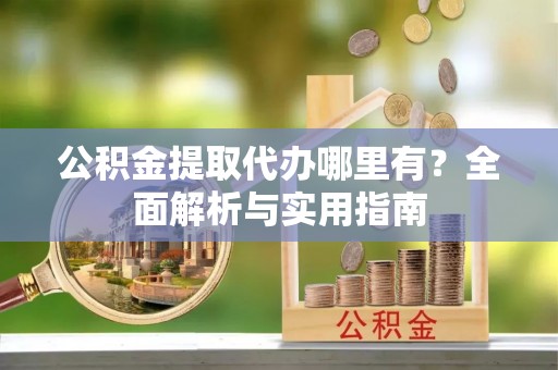 兴国公积金提取代办哪里有？全面解析与实用指南