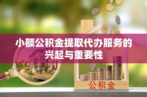 兴国小额公积金提取代办服务的兴起与重要性