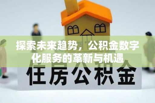 兴国探索未来趋势，公积金数字化服务的革新与机遇