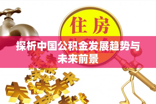 兴国探析中国公积金发展趋势与未来前景