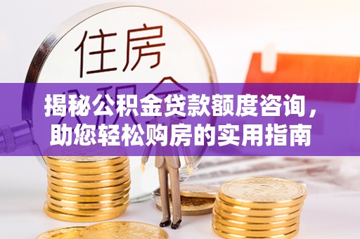 兴国揭秘公积金贷款额度咨询，助您轻松购房的实用指南