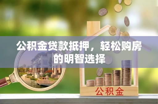 兴国公积金贷款抵押，轻松购房的明智选择