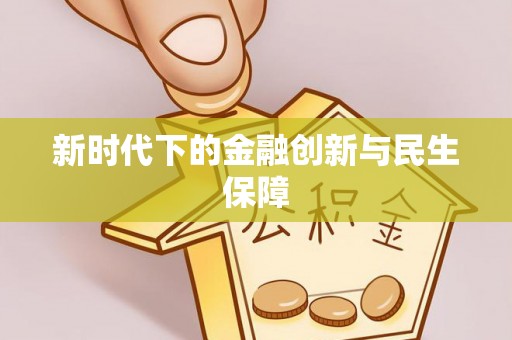 兴国新时代下的金融创新与民生保障